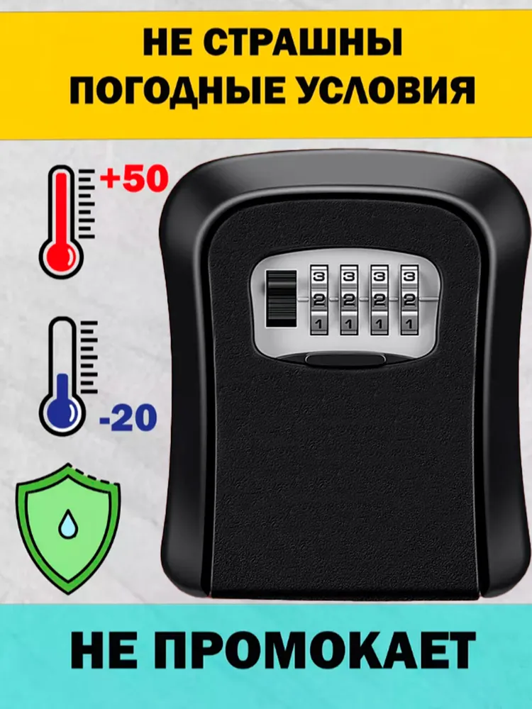Установка кодового сейфа